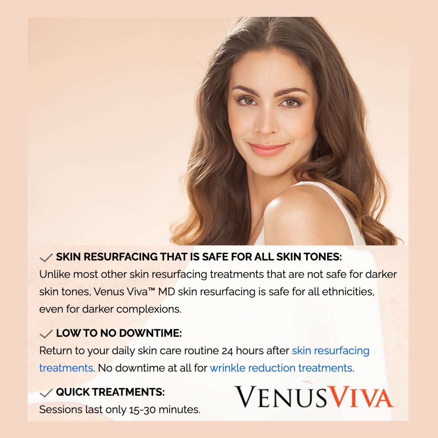 VENUS VIVA | SKIN RE-SURFACING | Package of 3